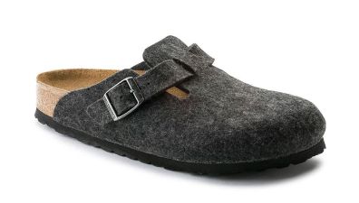Zuecos Boston Woolfelt Anthrazit U