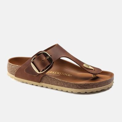 Sandalias Gizeh Big Buckle NL Cognac W